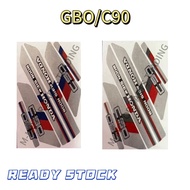 HONDA GBO/C90 BODY STICKER
