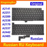 New Replacement Keyboard RU For Macbook Air Pro A2141 A2159 A2179 A2251 A2289 A2337 A2338 A2442 A248