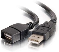 C2G 52106 USB A to A Long USB Extension Cable, 3.28 Feet (1 Meter), Black