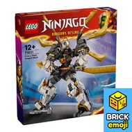 LEGO 71821 Ninjago Coles Titan Dragon Mech Đồ chơi khối xây dựng