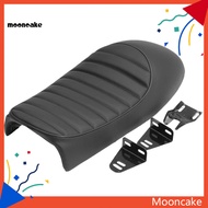 Moon* Motorcycle Flat Brat Vintage Saddle Cafe Racer Seat for Honda CB200 CB350 CB400