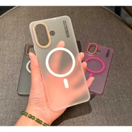 IQOO Z10R IQOO NEO 10 CASING CANDY MATTE MAGNETIC TRANSPARENT FROSTED SLIM CASE