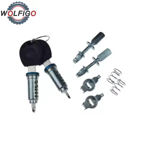 Door Lock Cylinder With Key For VW Polo Vento GOLF III Caddy II SEAT IBIZA Cordoba Inca 6K4831223B 1