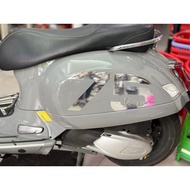 Vespa 75th Anniversary Premium Chrome decal