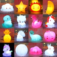【READY】LED Cartoon Fairy lamp Mini Night Light Cute Star Moon Clouds Night Lamp