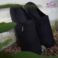 Sepatu Pria Slip On Hitam Sepatu Dewasa Pria Casual