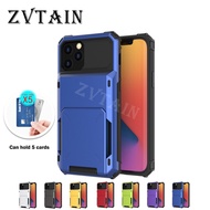 Flip Pocket Cover For iPhone 13 14 15 Pro Max 14 15 Plus 12 Pro Max 12 13 mini 11 Pro Max SE 2020 Wallet Case With Credit Card Case For iPhone 6 7 8 Plus Xs Max XR Hard Bumper Casing