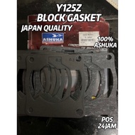 Y125Z BLOCK GASKET KERTAS 0.2MM 0.3MM 0.5MM 0.8MM 1MM HARGA (1PCS) ASHUKA