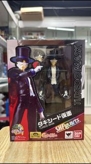 全新 Bandai S.H.Figuarts Shf Tuxedo Mask Sailor Moon 美少女戰士 禮服 幪面俠 地場衛