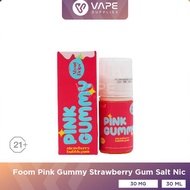 Liquid Foom Pink Gummy Strawberry Gum Salt Nic 30ML - Foom Bubblegum