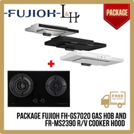 [BUNDLE] FUJIOH FH-GS7020SV Gas Hob And FR-MS2390 R/V 900MM Super Slim Cooker Hood