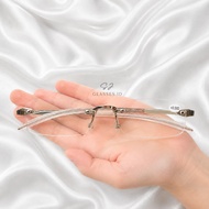 (SJ801) Frameless Reading Glasses +0.50 to +4.00 Reading Glasses