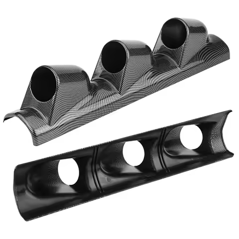 Dual Holes Gauge Holder Gauge Bracket Universal Heavy Duty Racing Sport Meter Gauge Pillar Mount Pod