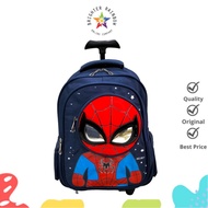 Trolly Backpack Powa XS 2907 Kindergarten Boys School Bag/SD Spiderman Character
