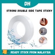 STRONG DOUBLE SIDE TAPE TRANSPARENT | PITA PELEKAT KUAT |PELEKAT DINDING | PELEKAT BILIK TIDUR