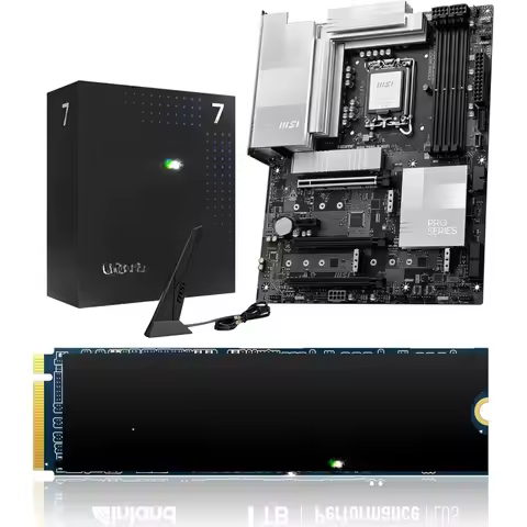 3-in-1 Combo: Intel Core Ultra 7 265K with MSI Pro Z890-P WiFi Motherboard Performance Plus 1TB SSD