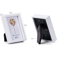 Small Picture Frames, Mini Size Baby Photo Frame, 2x3'', Set of 6, For Tabletop Home Decor, Polaroid