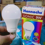 CAHAYA HANNOCHS 9 WATT LED LAMP HANNOCHS 9 WATT LED BULB YELLOW LIGHT