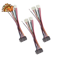 20Pin ATX to 2-Port 6Pin AT PSU Converter Power Cable 20 Pin ATX to AT Power Cable 20cm for 386 286 
