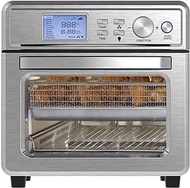 Oven,Air Fryers Toaster Oven Air Fryer,16-in-1 Convection Oven Combo, Roaster, Broiler, Rotisserie, Dehydrator, Pizza Oven, 7 Accessories With Recipe, Display &amp; Control Dial, 1800W Oven air fryer