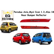 Perodua Axia SE / Alza 2018 / Myvi Icon 1.3 Rear Bumper Reflector L/R