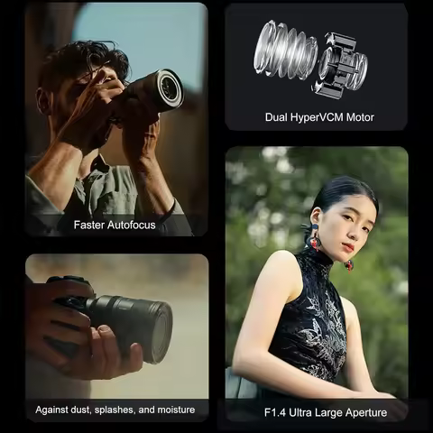 Viltrox 50mm F1.4 Pro Auto Focus Full Frame Standard Prime Lens for Nikon Z-Mount Z6III Z8 Z9 Zf Z7I