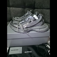 [全新]Balenciaga 巴黎世家 3XL 運動鞋 灰銀 44