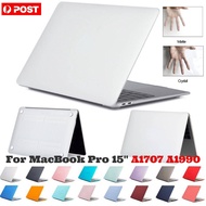 For MacBook Pro 15" A1707 A1990 (2018/2019) (2017/2016) Matte Glossy Laptop PC Case Cover Shockproof