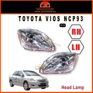 Toyota Vios NCP93 2007-2012 HeadLamp / Head Lamp