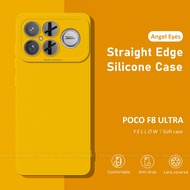 For Xiaomi Poco X8 Pro / X8 Pro Max / F8 Pro / F8 Ultra Casing Square Side Soft TPU Phone Case Cover