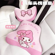 Hellokitty Automotive Headrest Lumbar Support Pillow Dedicated Driving Memory Foam Headrest Comforta