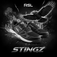 RSL STINGZ Badminton shoes Black/White