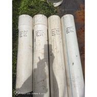 Used 6" inch PVC Pipe for RFF Aquaponic or Aquaculture RAS System