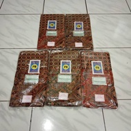 Kain Samping Sarung Batik Wanita Merk Pm Pulau Mas Biru Kuning