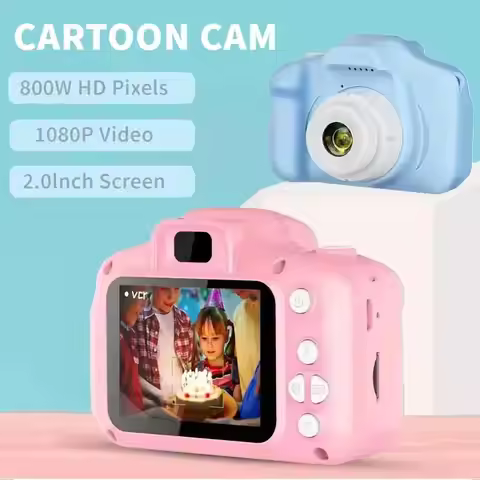 X2 Children Camera HD Mini Digital Kids Camera Can Take Pictures Video Small Camera Photography Chil