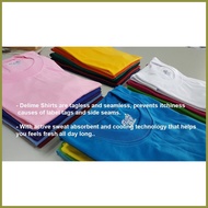 ∏ ◩ ✴ Delime Kids T-Shirt Round Neck Plain (Emerald Green)