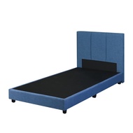 KT Furniture: Single size fabric divan bed/bed frame /Fabric Bed Frame/Katil Divan Bed Divan Bedfram