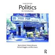 Politics : An Introduction by Barrie Axford (UK edition, paperback)