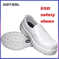 MALAYSIA.....ESD Shoes kasut safety boot lelaki ESD Antistatic Safety Shoes White anti-static safety