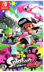 二手商品Switch遊戲 NS 漆彈大作戰 2 Splatoon2 日文版【板橋魔力】