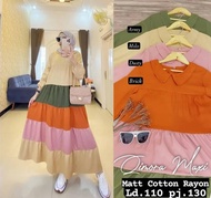 Memoth Boutique QIMORA MAXI DRESS - HOMEY DRESS - DRESS BUSUI RAYON - DRESS KATUN BUSUI - DRESS RAYO