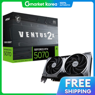 การดจอ MSI GeForce RTX 5070 Ventus 2X OC D7 12GB