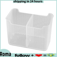 Romanticshop Fridge Organizer  Sturdy Keep Tidy Bin for Cupboard