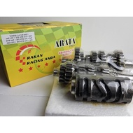 Y15ZR / LC135 / FZ150 Arata Racing 6 Speed Gearbox Set Gearbox y15 lc5s