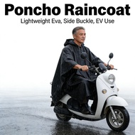 Raincoat Poncho Bicycle Hooded Cape Adult Unisex Raincoat