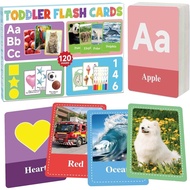 Kad Imbas untuk Kanak-kanak Kecil 1-3, Kad Imbas ABC Abjad, Nombor Huruf Warna Bentuk Haiwan, Kad Im