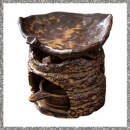 (GJFZ) Retro Style Wax Melt Burner Oil Burners Tea Light Candle Holder Ornament Gift