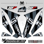 Yamaha WR 155 Striping New List Body WR155 Sticker Variations Yamaha WR Striping WR 155 Sticker Moti