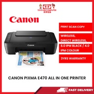 CANON E470 AIO PRINTER