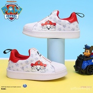 Paw Patrol Children's White Shoes Boy's Sneakers Spring and Autumn New Style White Kindergarten Children Student Casual